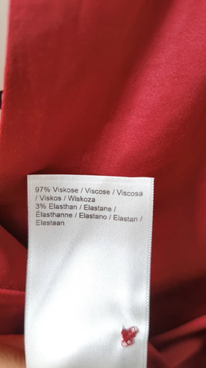 Mos Mosh damblus av viskos – elegant skjortblus – bild 9