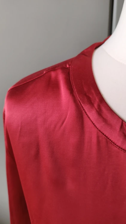 Mos Mosh damblus av viskos – elegant skjortblus – bild 10