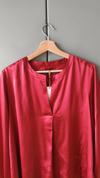 Mos Mosh damblus av viskos – elegant skjortblus – bild 11