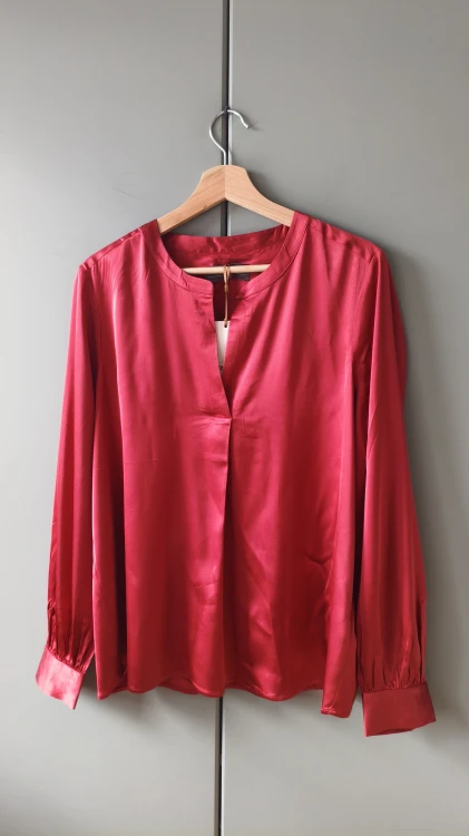 Mos Mosh damblus av viskos – elegant skjortblus – bild 12