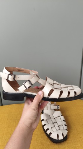 Sofie Schnoor skinnsandaler för dam – fisherman i skinn