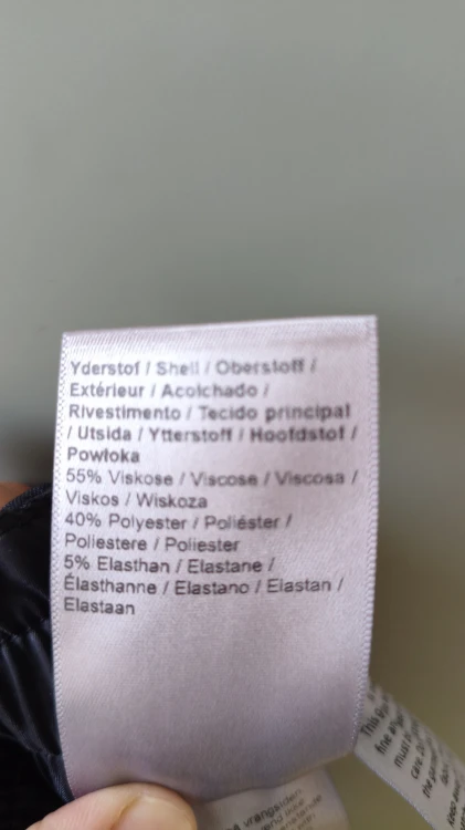 Eleganta Mos Mosh-byxor för dam med vida ben – jacquardbyxor med mönster – bild 9