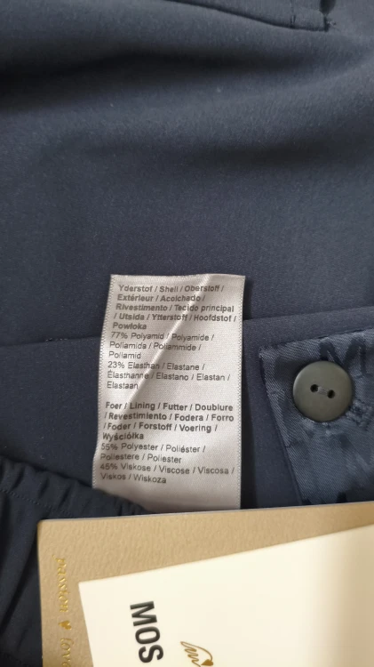 Cargobyxor för dam Mos Mosh – eleganta cargobyxor för dam i feminin stil – bild 8