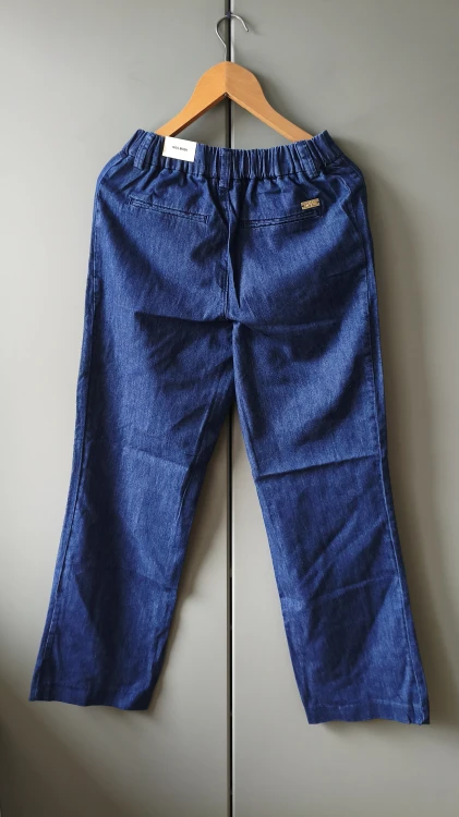 Bomullsbyxor för dam Mos Mosh – eleganta jeansbyxor med vida ben – bild 5