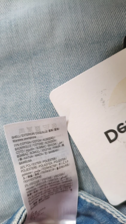 Desigual naisten puuvillaiset farkut koristeellisella yksityiskohdalla – alkuperäiset Desigual-farkut – kuva 8
