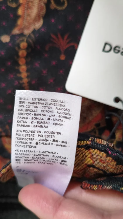 Desigual naisten kuviolliset housut – alkuperäiset Desigual-housut – kuva 7