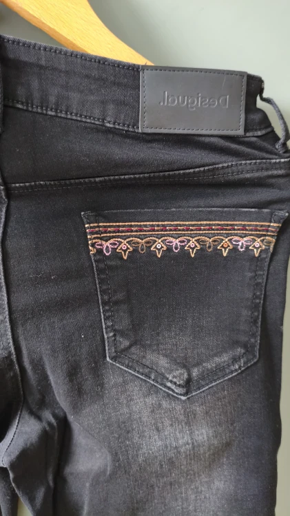 Desigual-naisten puuvillahousut koristeellisilla yksityiskohdilla – naiselliset Desigual-housut – kuva 6