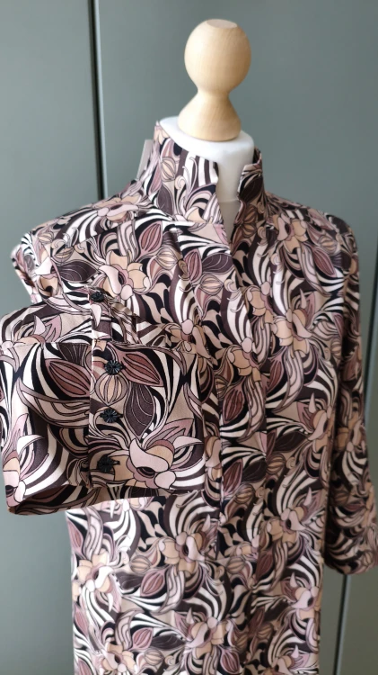 Dea Kudibal-naisten kuviollinen viskoosimekko – tyylikäs premium-mekko – kuva 5