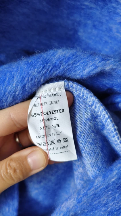 Sorbet-paitatakki villasekoitteesta – naisten takki syksyyn ja kevääseen – kuva 5