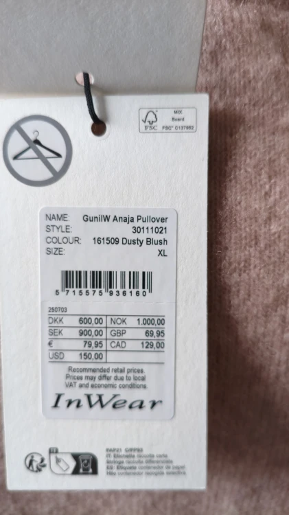 InWear tröja i ull och alpacka – varm damtröja i premiumkvalitet – bild 5