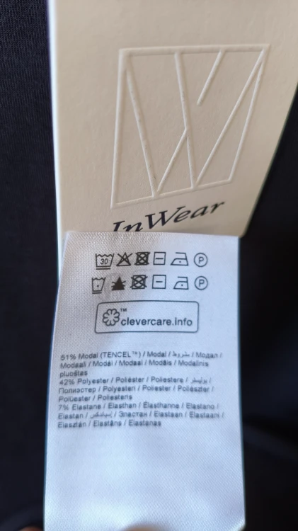 InWear modal nederdel – elegant premium damenederdel – billede 4