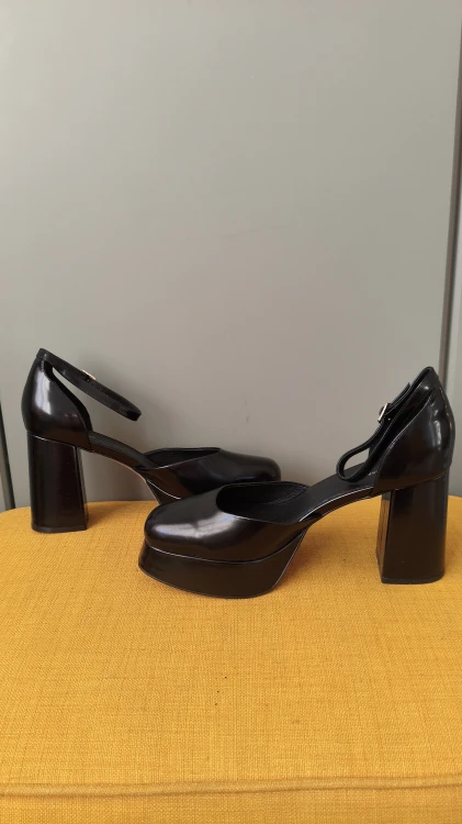 Skórzane czółenka Shoe The Bear na platformie – eleganckie buty damskie – zdjęcie 3
