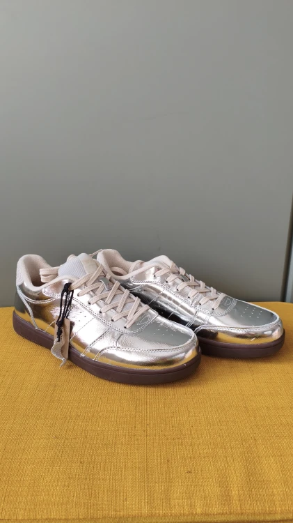 Sneakers i læder fra Woden – damesko i ægte læder – billede 3