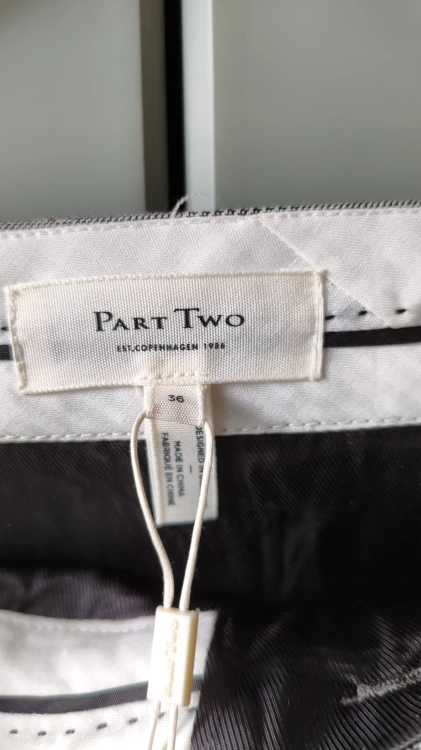 Part Two – elegant ternet miniskørt, klassisk nederdel – billede 4
