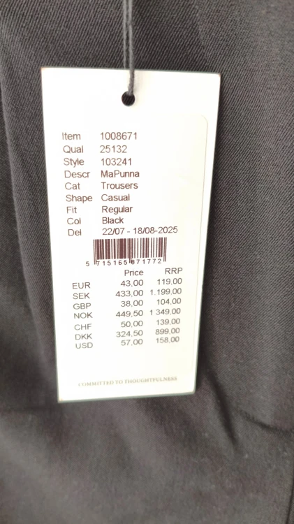 Masai – eleganckie spodnie damskie z wysokim stanem, klasyczne spodnie z zakładkami – zdjęcie 8