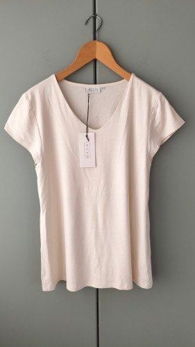Masai – damebluse med korte ærmer, behagelig basic T-shirt fra dansk mærke