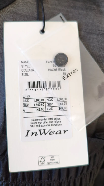 InWear – tyylikäs naisten mekko rypytetyllä yläosalla, premium-merkin mekko – kuva 7