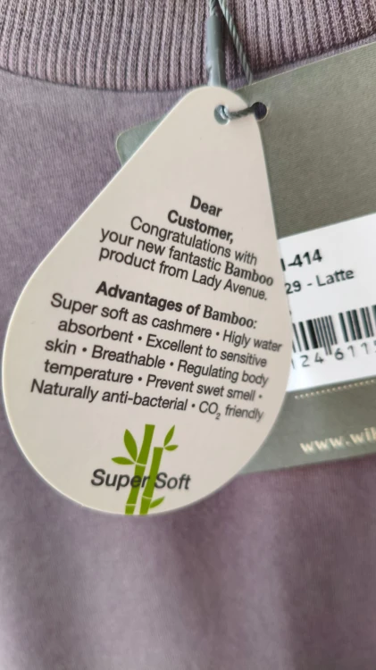 Lady Avenue – mjuk T-shirt i bambusviskos för dam, bekväm tröja för hemma och vardag – bild 6