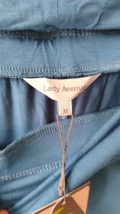 Lady Avenue – pehmeät naisten bambuviskoosi-pyjamahousut, mukavat housut nukkumiseen ja kotikäyttöön – kuva 5