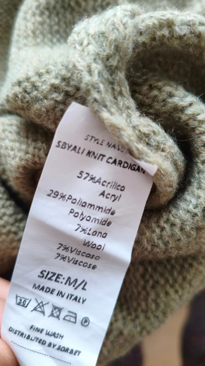 Sorbet – naisten kääreneuletakki vyötäröltä sidottavalla nauhalla, tanskalaisen merkin pehmeä neuletakki – kuva 7