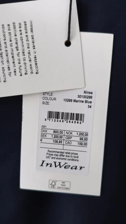 InWear – elegancka spódnica damska ołówkowa z wełną, klasyczna spódnica biurowa premium – zdjęcie 4
