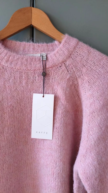 Kaffe – mjuk premiumtröja för dam, bekväm pullover för alla väder – bild 6