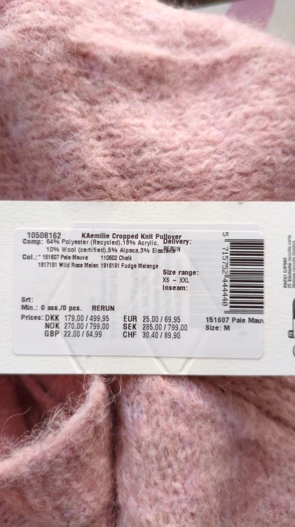 Kaffe – blød dame sweater i premium kvalitet, behagelig pullover til alt slags vejr – billede 7