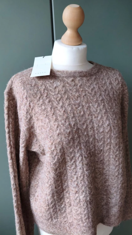 Kaffe – mjuk damtröja från det danska märket, bekväm premiumpullover för dam – bild 2