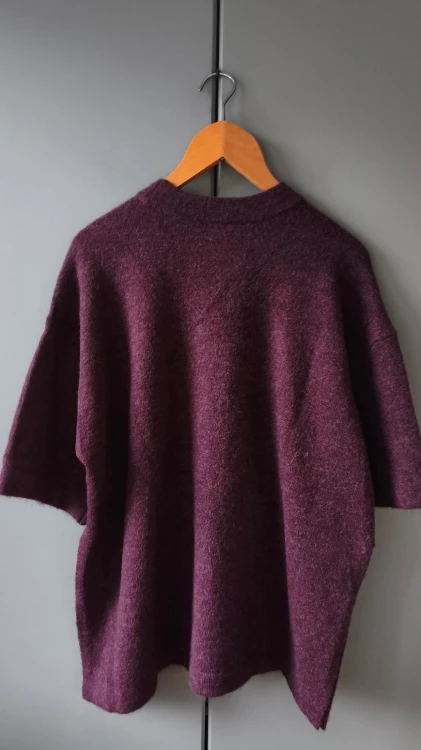 Kaffe – bekväm oversize damtröja i mjukt garn, varm premiumtröja – bild 3