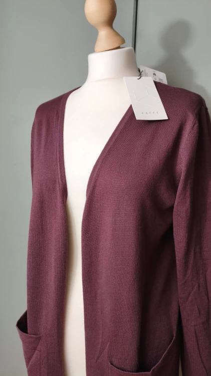 Kaffe – behagelig premium-cardigan til kvinder, elegant strikcardigan til hverdagsbrug – billede 3