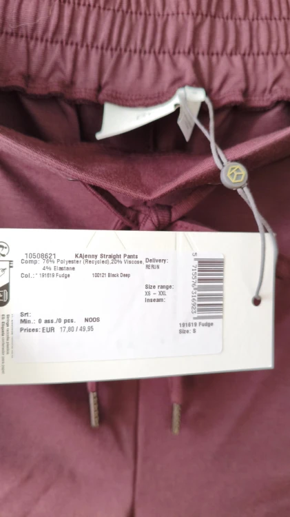 Kaffe – wygodne spodnie damskie z szeroką nogawką, dresowe spodnie z wiązaniem premium – zdjęcie 8
