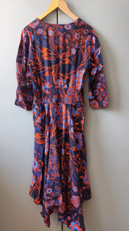 Desigual-mekko viskoosista kukkakuvioilla – kuva 6
