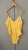 Desigual body i gult med spetsmönster – bild 6